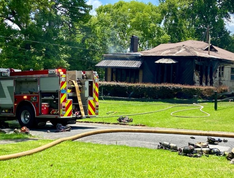 Birmingham Firefighters Rescue Man from Burning Ensley Home; Victim Dies at Hospital