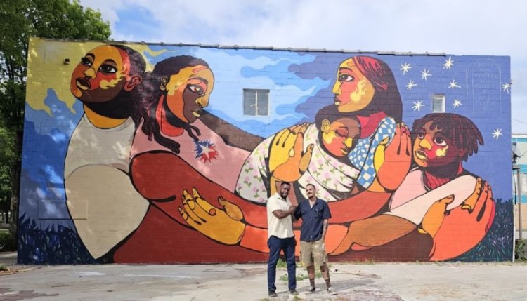 New Mural Captivates Attention and Slows Traffic in Downtown Birmingham