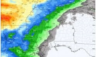 How much rain could Alabama get this week?
