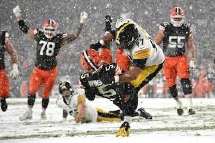 ‘Happy and grateful’ to play in the snow, Jameis Winston delivers upset win for Browns