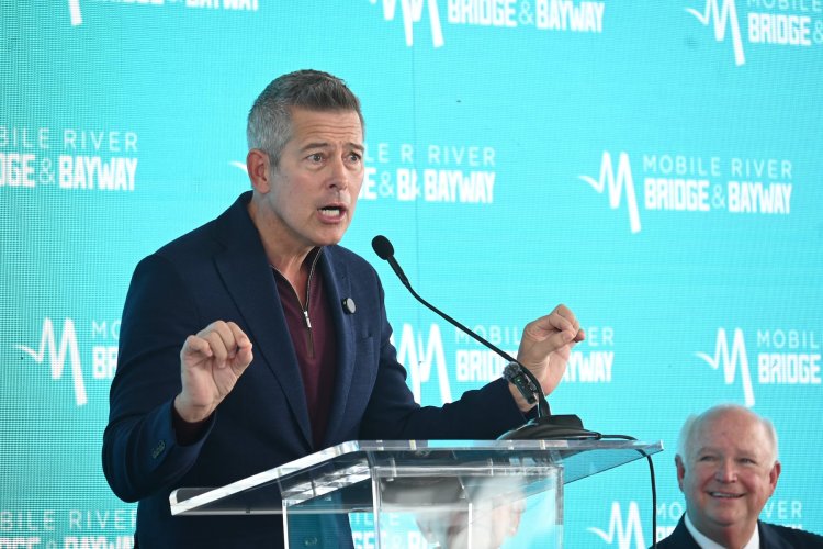 Sean Duffy Channels Trump During Groundbreaking for $4.15B I-10 Mobile River Bridge