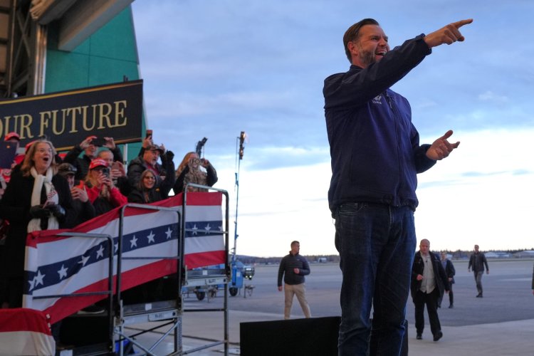 JD Vance Campaign Stop Marred by 'Cringe' Humor Attempt at Fairbanks Rally
